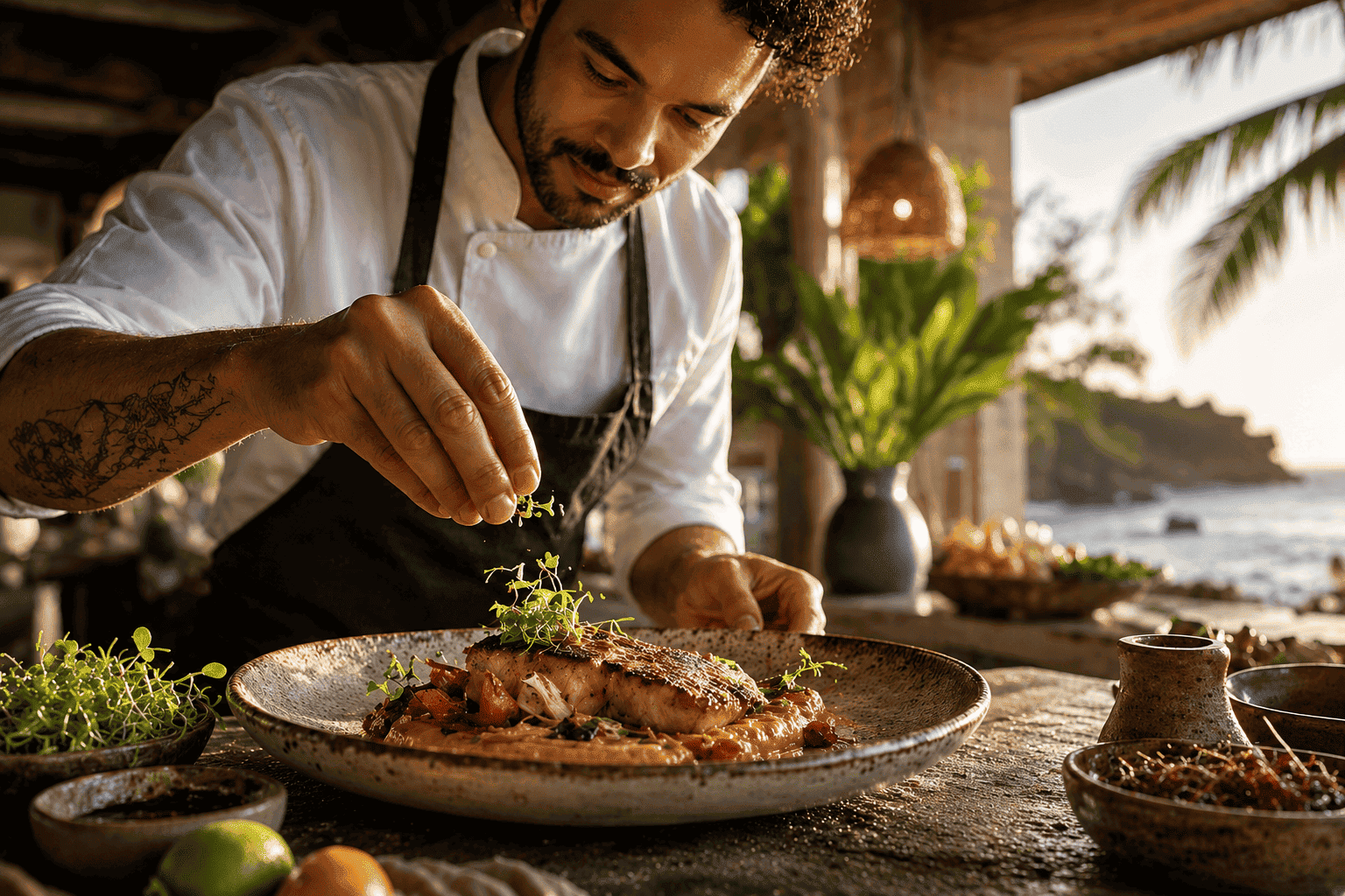 Expérience culinaire saine et gourmande pendant la retraite